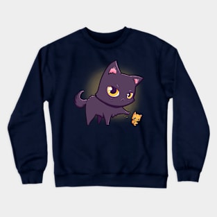 Cat Hates Kitty Cats Crewneck Sweatshirt